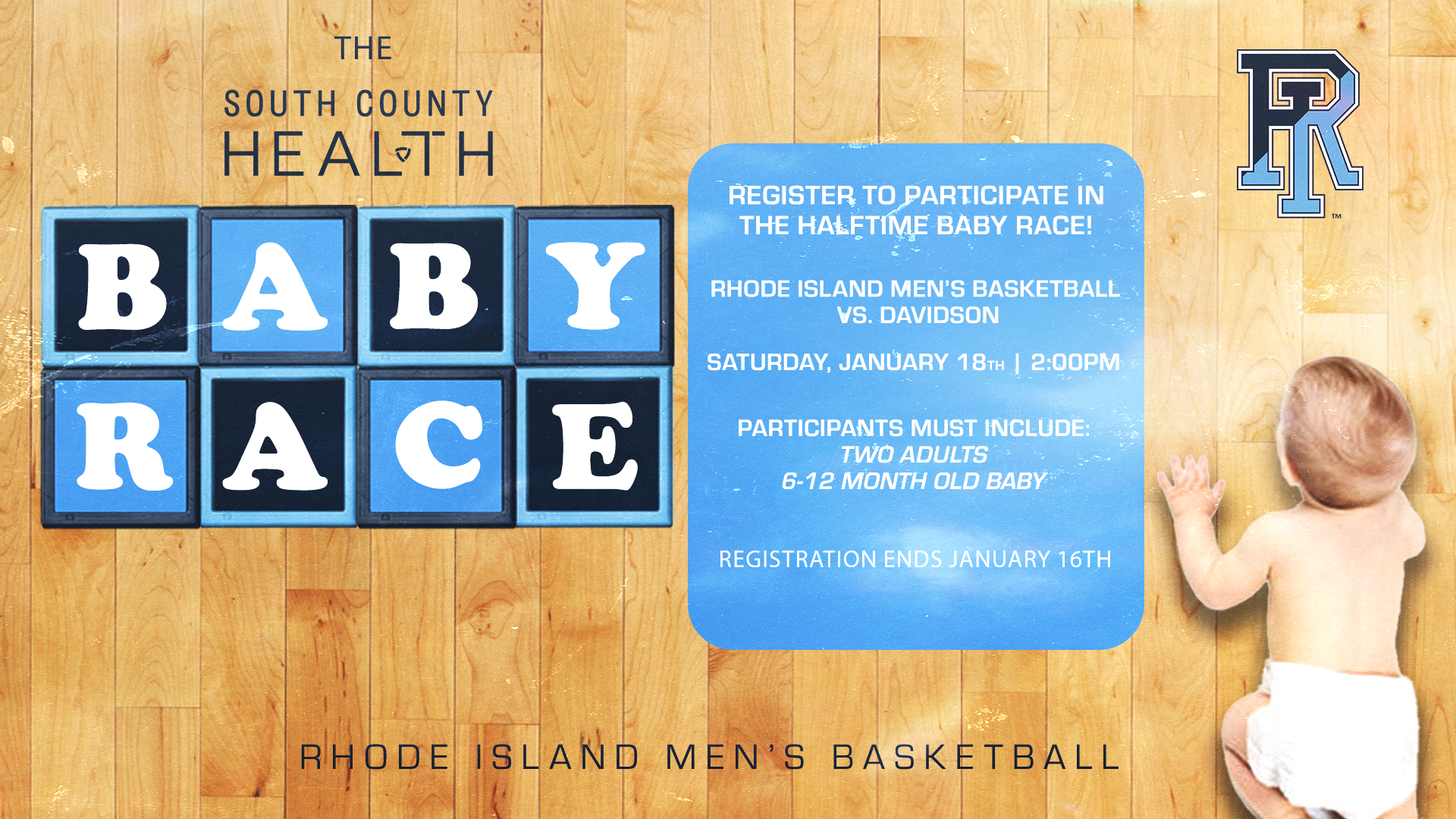 Space is limited so be sure to enter early.